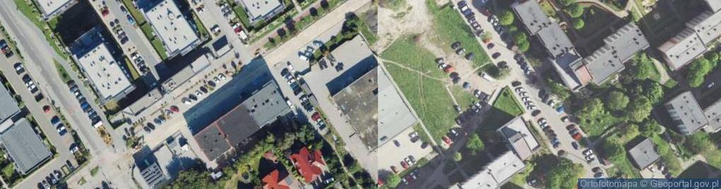 Zdjęcie satelitarne Aldi - Supermarket