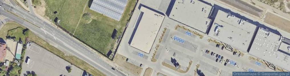 Zdjęcie satelitarne Aldi - Supermarket