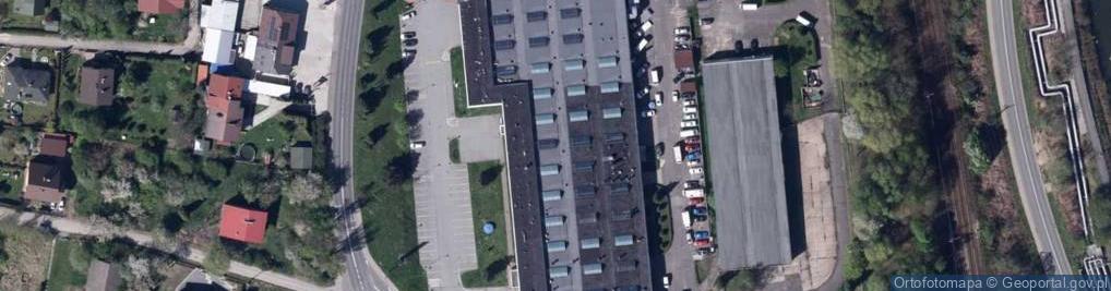 Zdjęcie satelitarne Centrum Sprzedaży Fiat Auto Poland