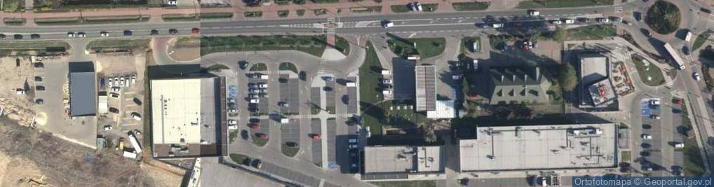 Zdjęcie satelitarne Allegro One Box, zielony automat