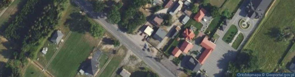 Zdjęcie satelitarne Allegro One Box, zielony automat