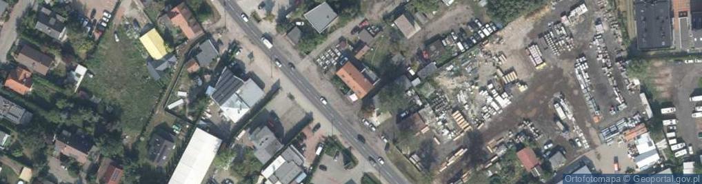 Zdjęcie satelitarne Allegro One Box, zielony automat