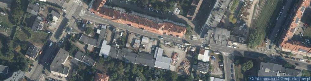 Zdjęcie satelitarne Allegro One Box, zielony automat