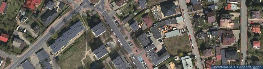 Zdjęcie satelitarne Allegro One Box, zielony automat