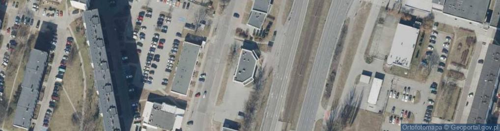 Zdjęcie satelitarne Allegro One Box, zielony automat