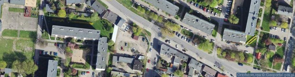 Zdjęcie satelitarne Allegro One Box, zielony automat