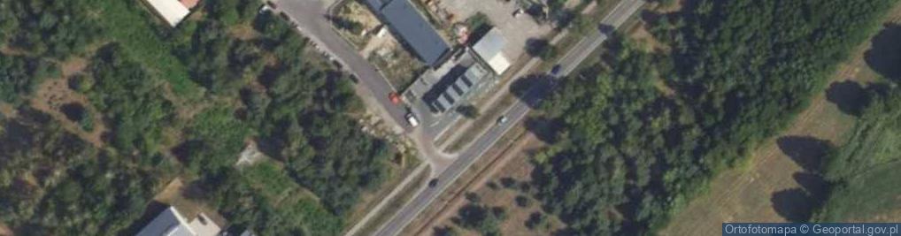 Zdjęcie satelitarne Allegro One Box, zielony automat