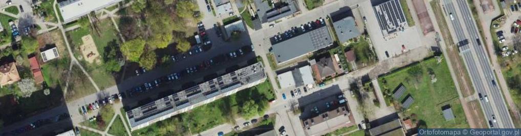 Zdjęcie satelitarne Allegro One Box, zielony automat