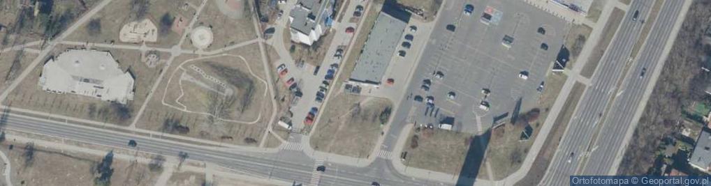 Zdjęcie satelitarne Allegro One Box, zielony automat