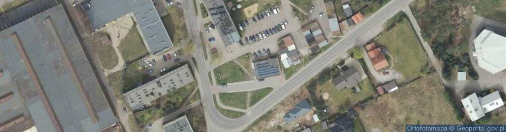 Zdjęcie satelitarne Allegro One Box, zielony automat