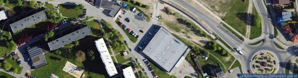 Zdjęcie satelitarne Allegro One Box, zielony automat