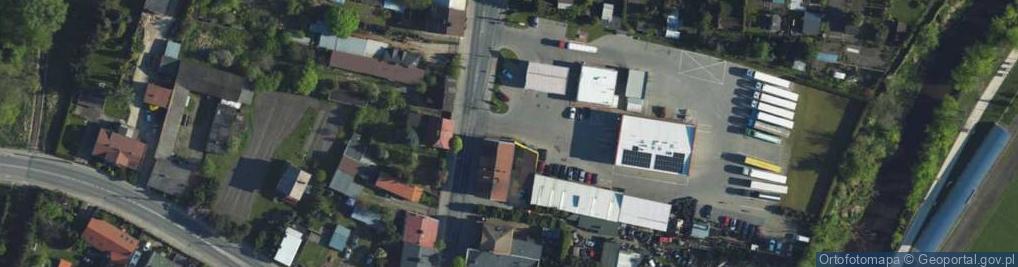 Zdjęcie satelitarne Allegro One Box, zielony automat