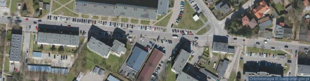 Zdjęcie satelitarne Allegro One Box, zielony automat