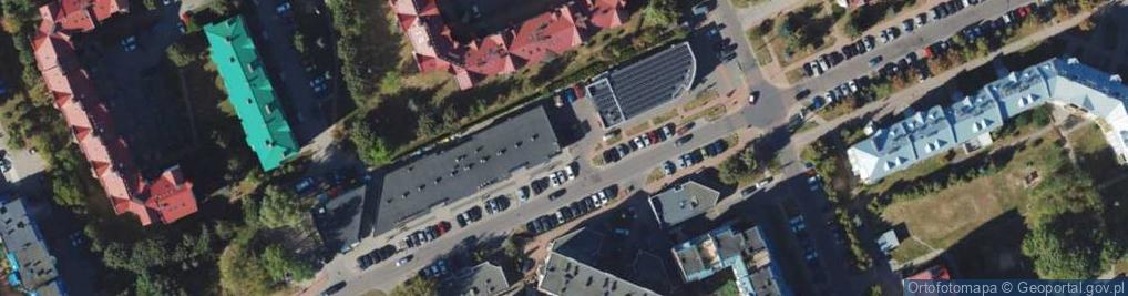 Zdjęcie satelitarne Allegro One Box, zielony automat