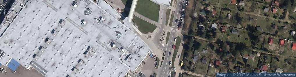 Zdjęcie satelitarne Allegro One Box, zielony automat