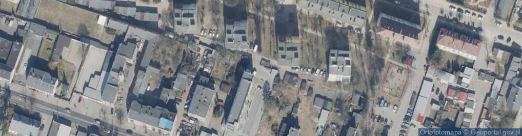 Zdjęcie satelitarne Allegro One Box, zielony automat