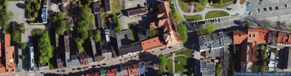 Zdjęcie satelitarne Allegro One Box, zielony automat