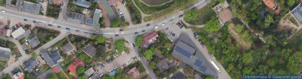 Zdjęcie satelitarne Allegro One Box, zielony automat