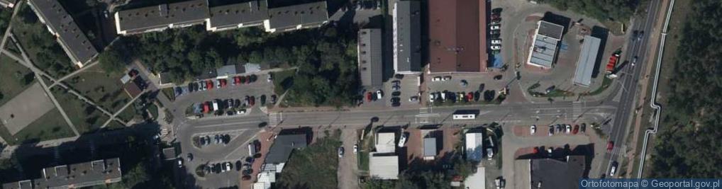 Zdjęcie satelitarne Allegro One Box, zielony automat