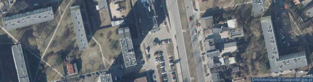 Zdjęcie satelitarne Allegro One Box, zielony automat