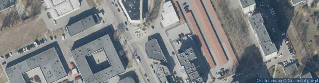 Zdjęcie satelitarne Allegro One Box, zielony automat