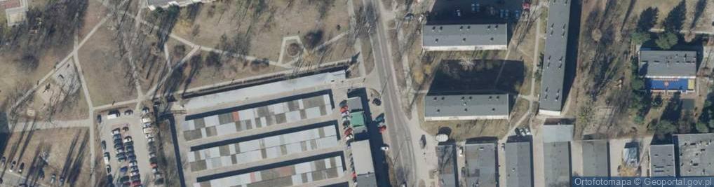 Zdjęcie satelitarne Allegro One Box, zielony automat