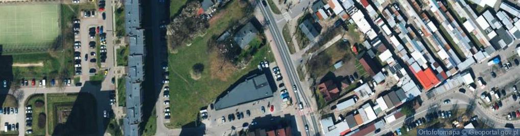 Zdjęcie satelitarne Allegro One Box, zielony automat