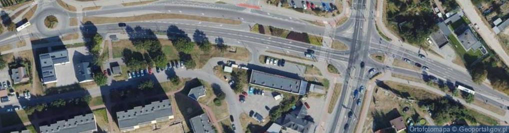 Zdjęcie satelitarne Allegro One Box, zielony automat