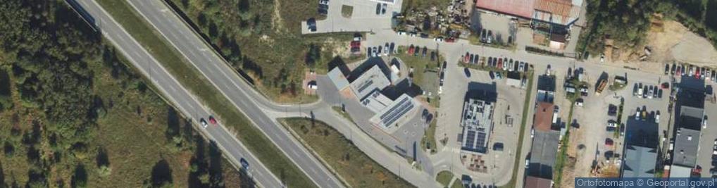 Zdjęcie satelitarne Allegro One Box, zielony automat