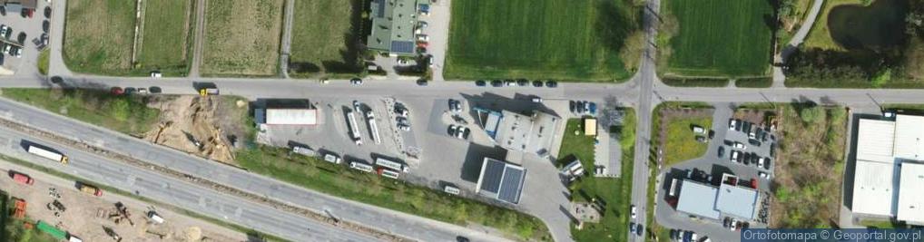 Zdjęcie satelitarne Allegro One Box, zielony automat