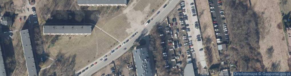 Zdjęcie satelitarne Allegro One Box, zielony automat