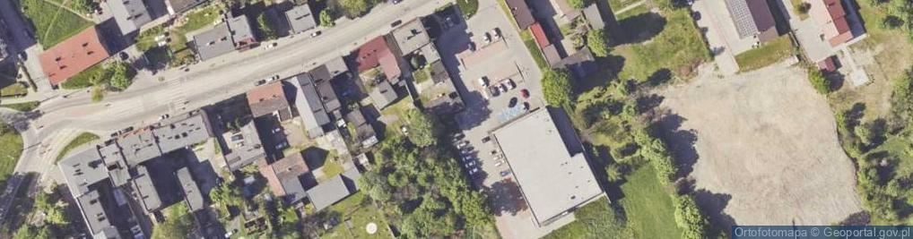 Zdjęcie satelitarne Allegro One Box, zielony automat