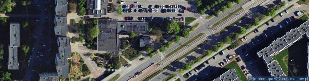 Zdjęcie satelitarne Allegro One Box, zielony automat