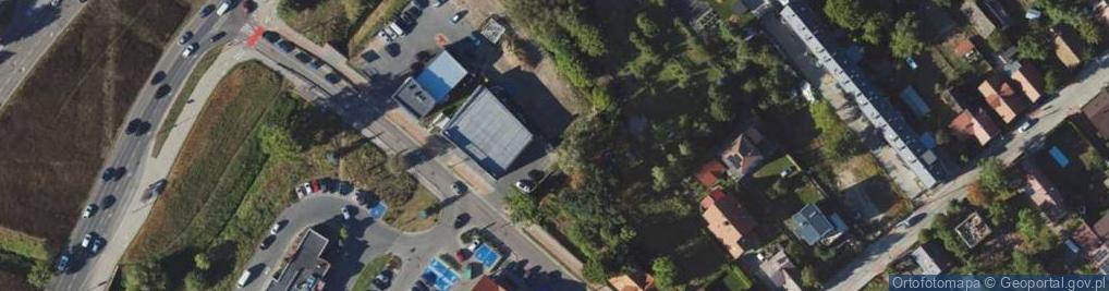 Zdjęcie satelitarne Allegro One Box, zielony automat