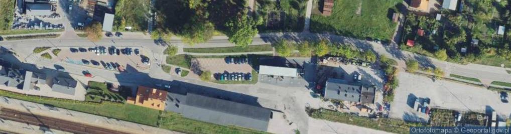 Zdjęcie satelitarne Allegro One Box, zielony automat
