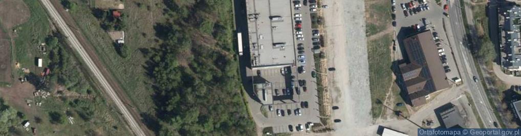 Zdjęcie satelitarne Allegro One Box, zielony automat