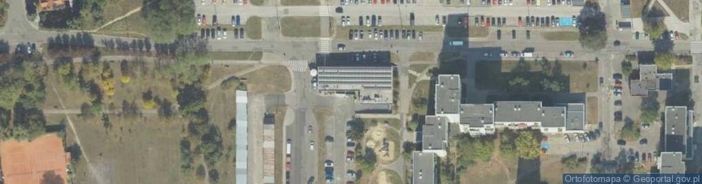 Zdjęcie satelitarne Allegro One Box, zielony automat