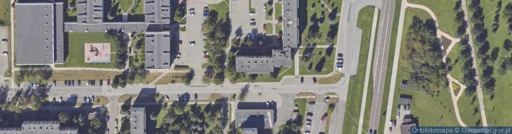 Zdjęcie satelitarne Allegro One Box, zielony automat