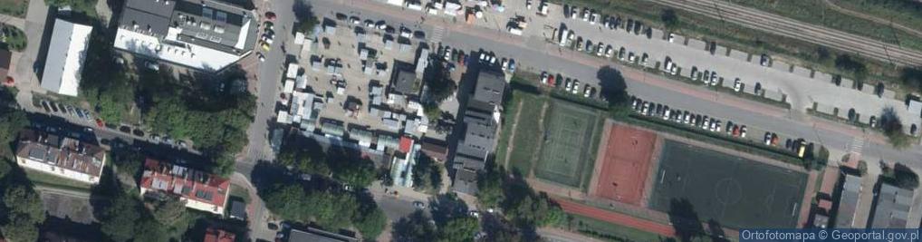 Zdjęcie satelitarne Allegro One Box, zielony automat