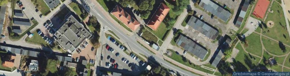 Zdjęcie satelitarne Allegro One Box, zielony automat