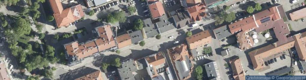 Zdjęcie satelitarne Allegro One Box, zielony automat