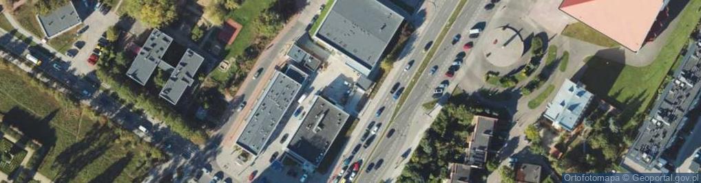 Zdjęcie satelitarne Allegro One Box, zielony automat