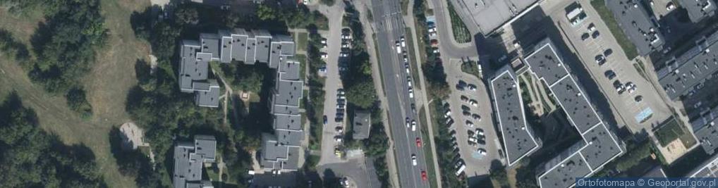 Zdjęcie satelitarne Allegro One Box, zielony automat