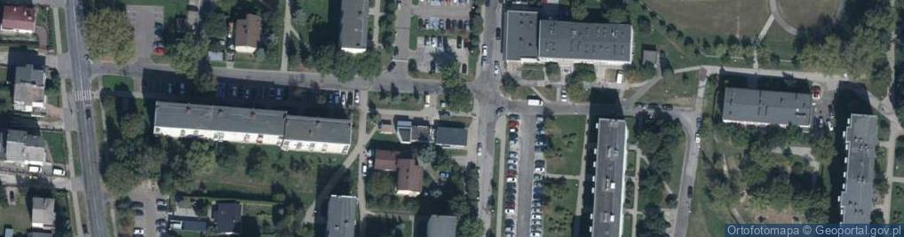 Zdjęcie satelitarne Allegro One Box, zielony automat