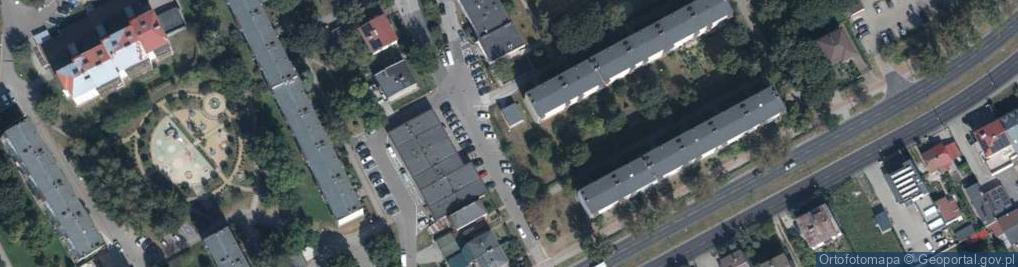 Zdjęcie satelitarne Allegro One Box, zielony automat