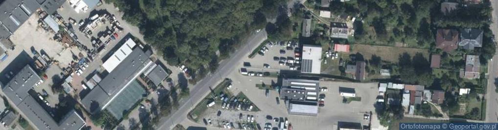 Zdjęcie satelitarne Allegro One Box, zielony automat