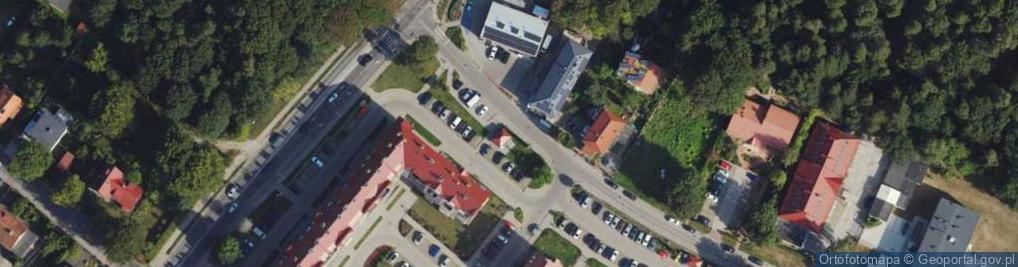 Zdjęcie satelitarne Allegro One Box, zielony automat