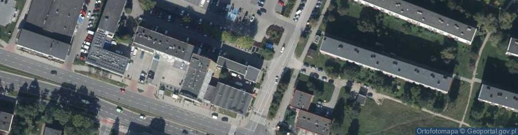 Zdjęcie satelitarne Allegro One Box, zielony automat