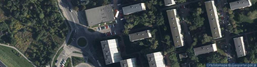 Zdjęcie satelitarne Allegro One Box, zielony automat