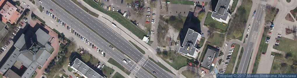 Zdjęcie satelitarne Allegro One Box, zielony automat